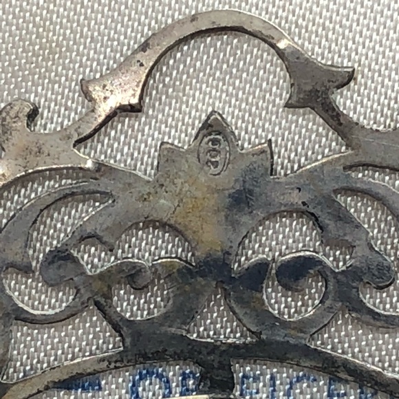 Antique Italian 800 Silver Frame - Picture 5 of 5